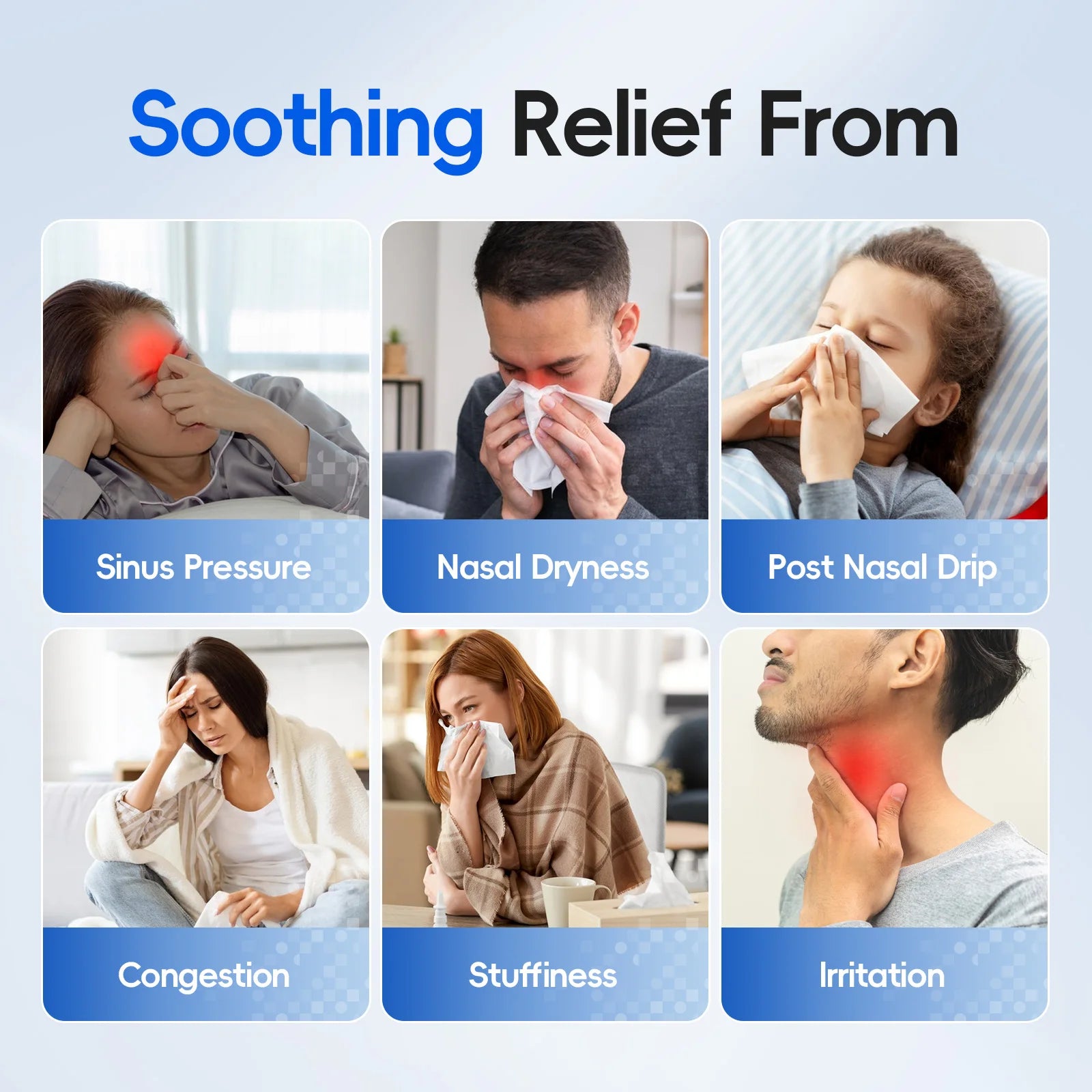 Electric Nasal Irrigator and Sinus Rinse Machine for Daily Allergy Relief at Home - 6