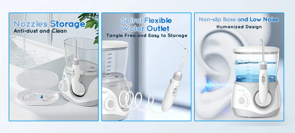 Water Flosser and Oral Irrigator for Deep Teeth Cleaning and Gum Health Care