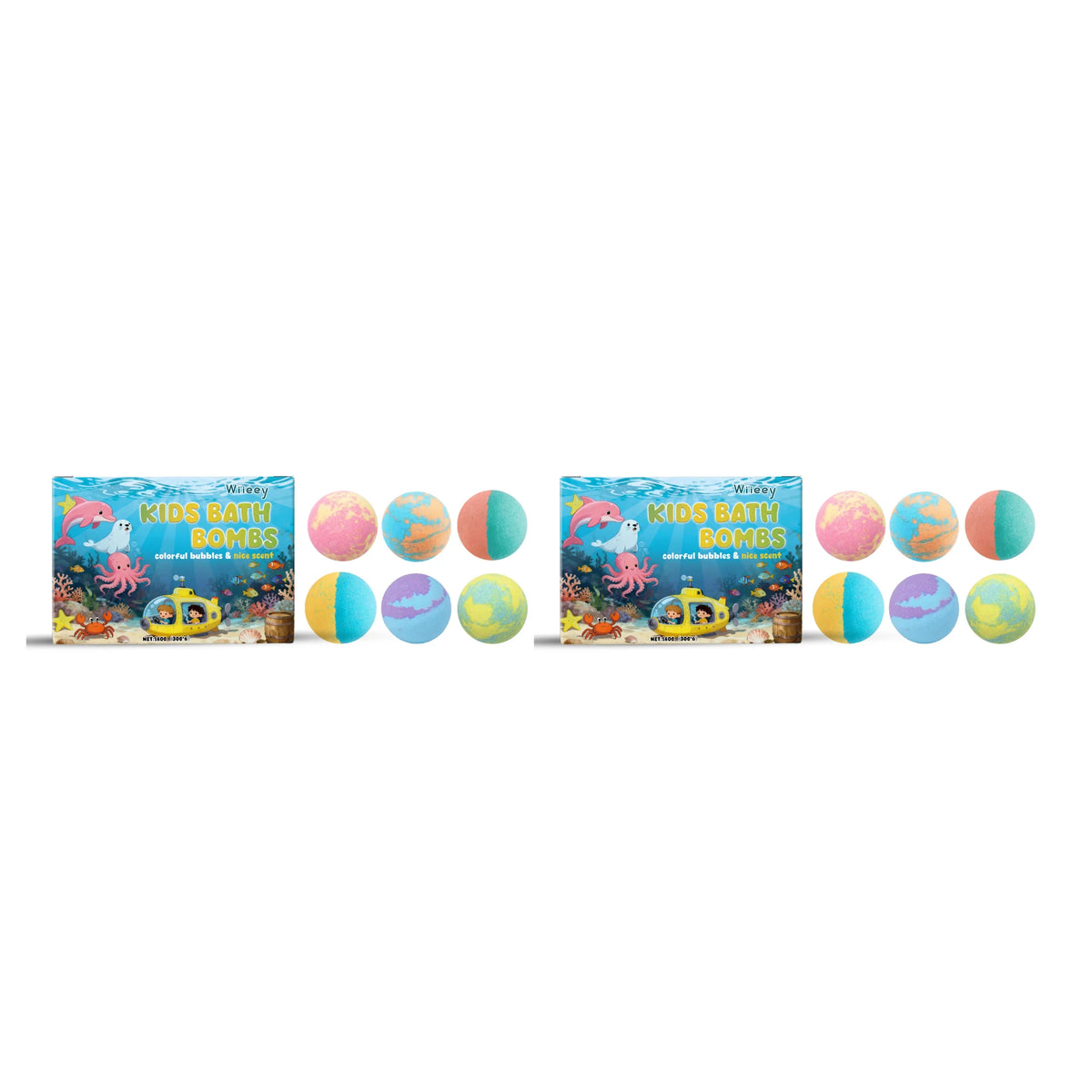 Kids Bath Bombs and Fizzy Bubble Balls for Joyful Bathing Time and Gift Sets