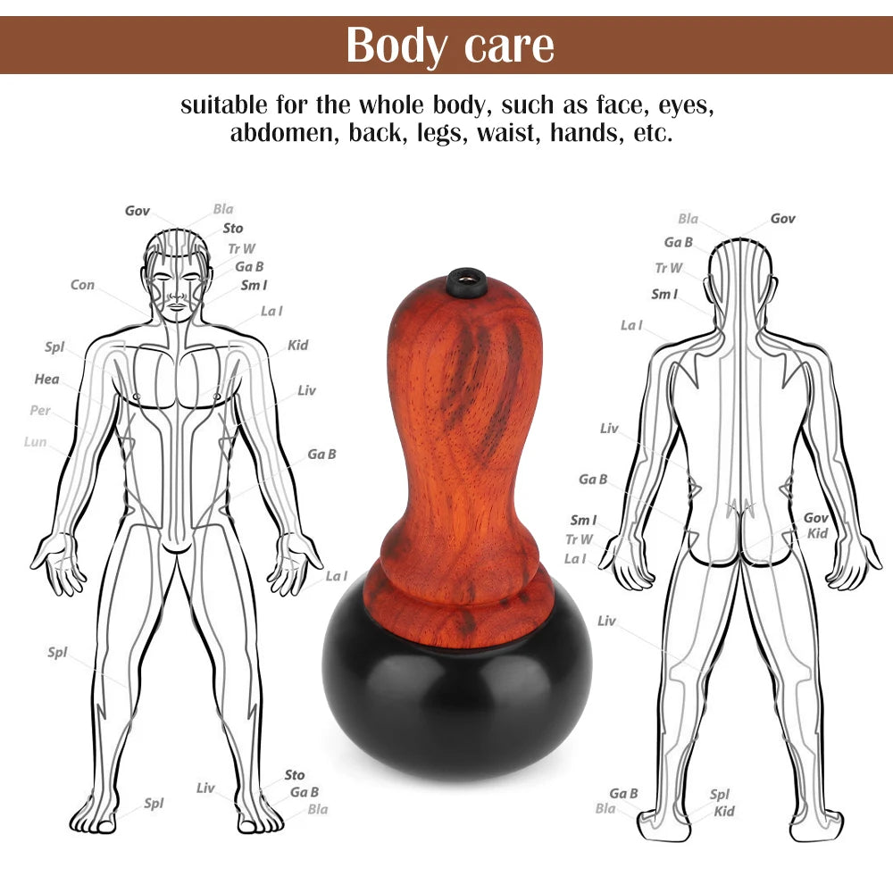 Electric Gua Sha Massager and Hot Stone Tool for Muscle Relief and Body Therapy - 11
