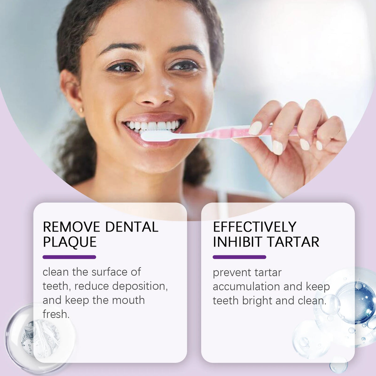 Brightening Toothpaste and Stain Remover for Daily Oral Hygiene and Whiter Smile