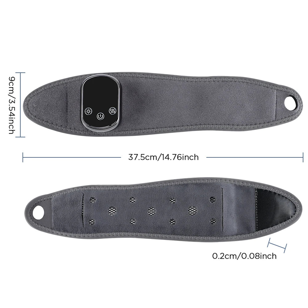 Heated Wrist Brace and Vibration Massager for Daily Relief and Office Comfort