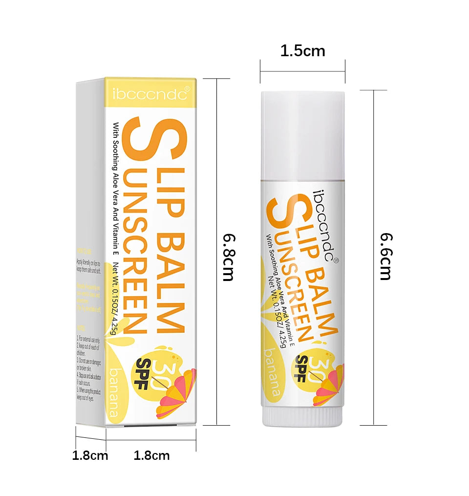 Sunscreen Lip Balm and Hydrating Moisturizer for Daily Sun Protection - 15