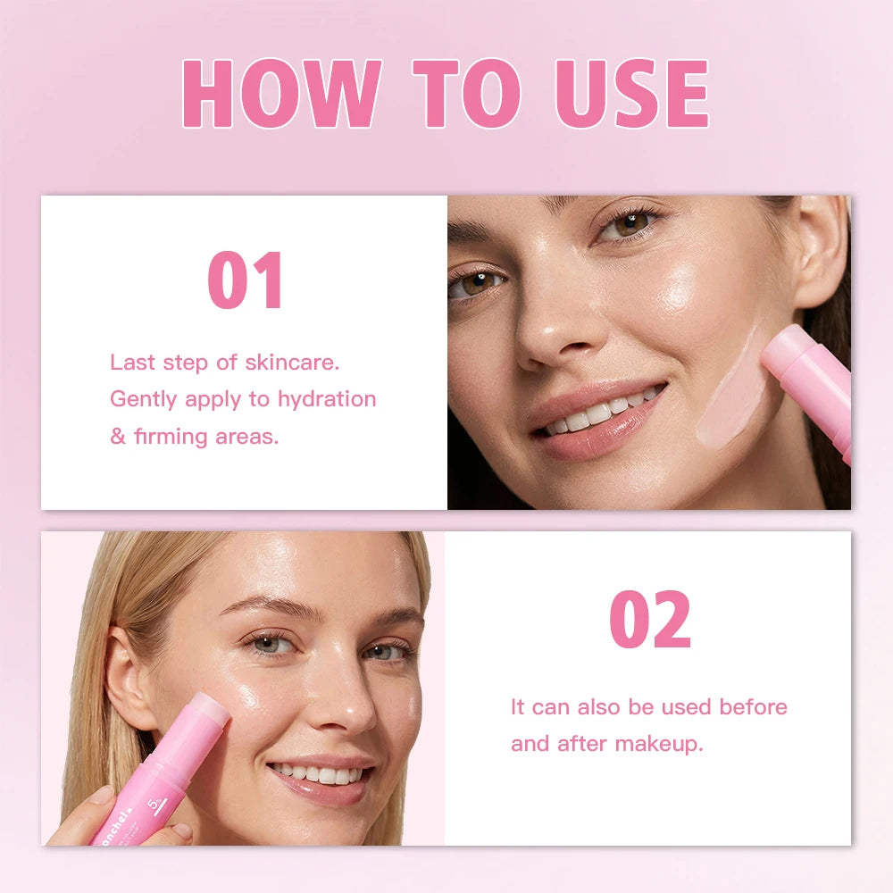 Salmon PDRN Peptide Serum and Collagen Balm Set for Deep Facial Skin Hydration