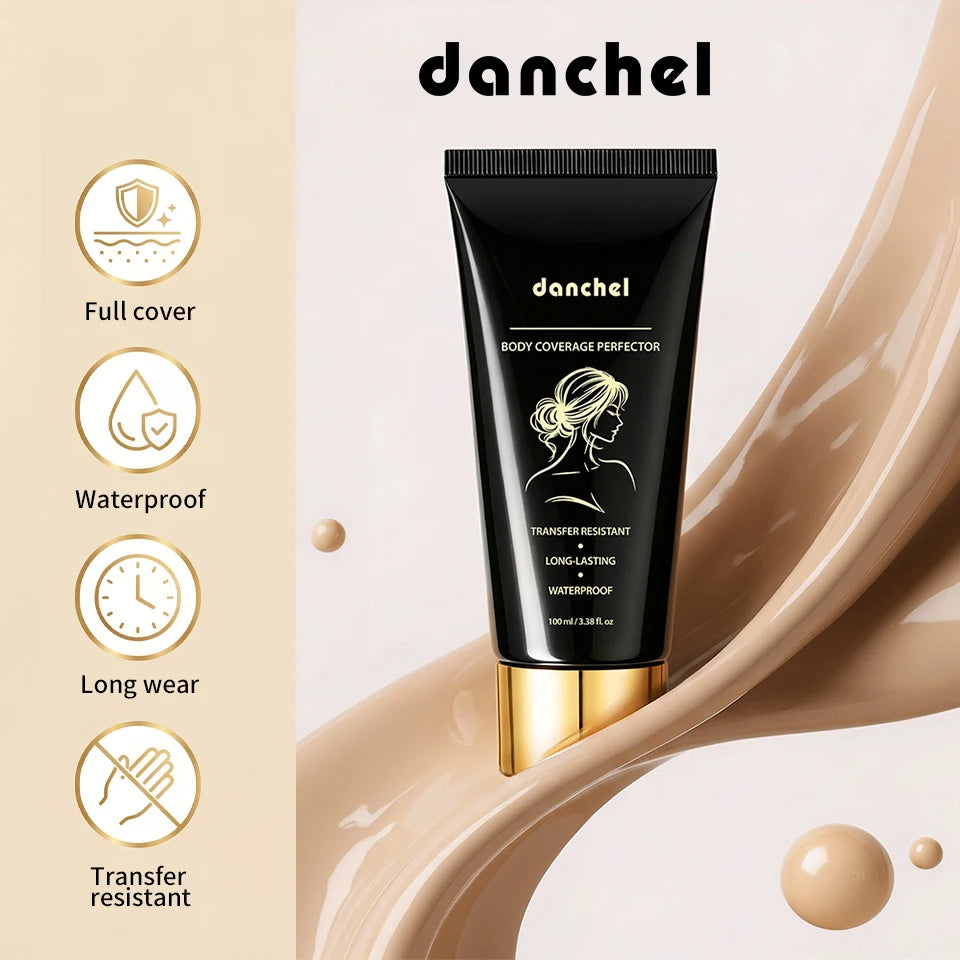 Body Coverage Perfector and Tattoo Concealer Cream for Flawless Smooth Skin