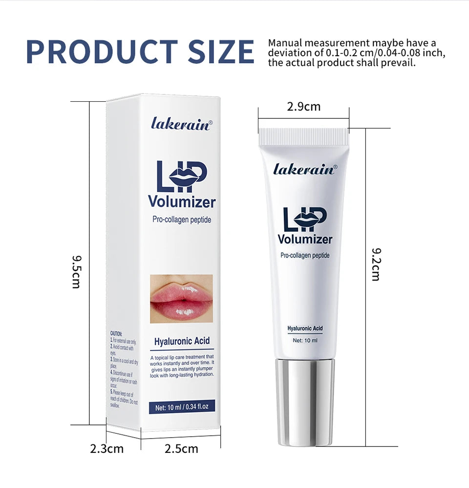 Lip Volumizer and Hydrating Lip Plumper for Daily Moisturizing Care Routine