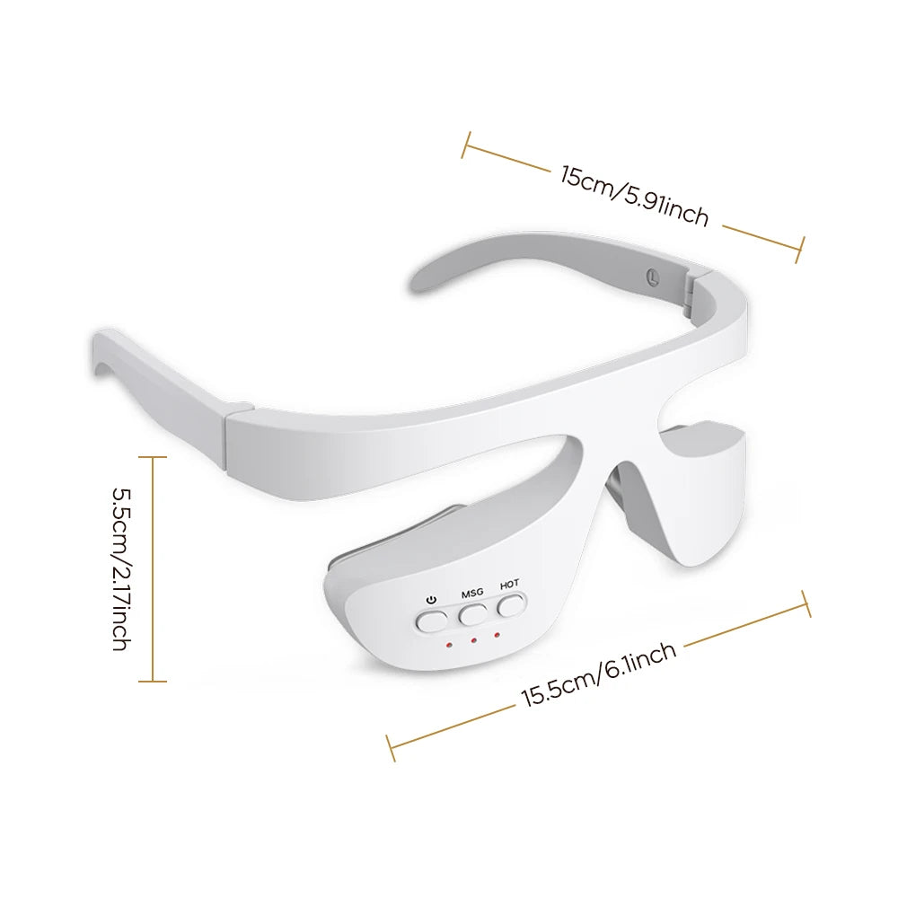 3D Eye Massager and Light Therapy Mask for Relieving Eye Fatigue at Home - 22