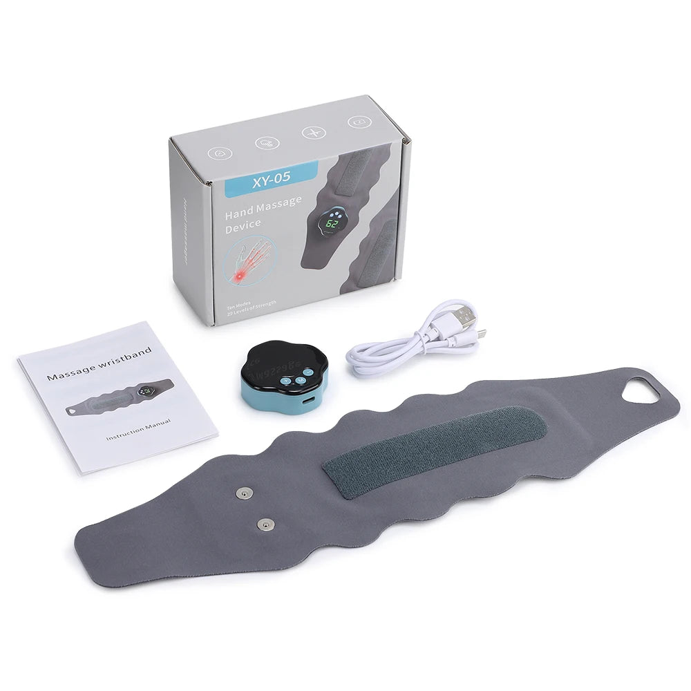 Electric Wrist Massager and EMS Support Brace for Muscle Relief and Daily Comfort - 16