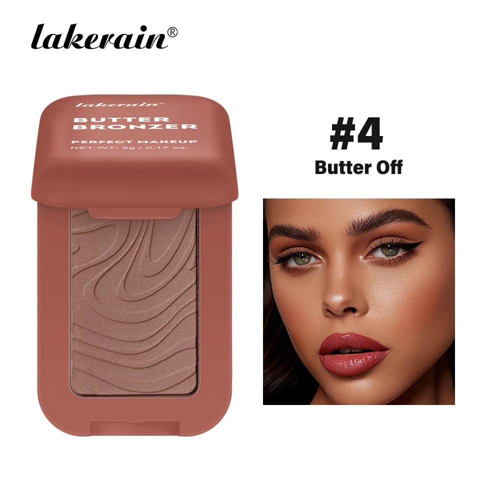 Butter Bronzer and Face Contouring Powder for Natural Sculpted Makeup Looks - 38