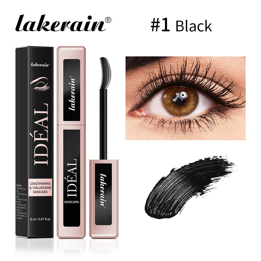 Lengthening Mascara and Volumizing Eyelash Makeup for Daily Beauty Routines