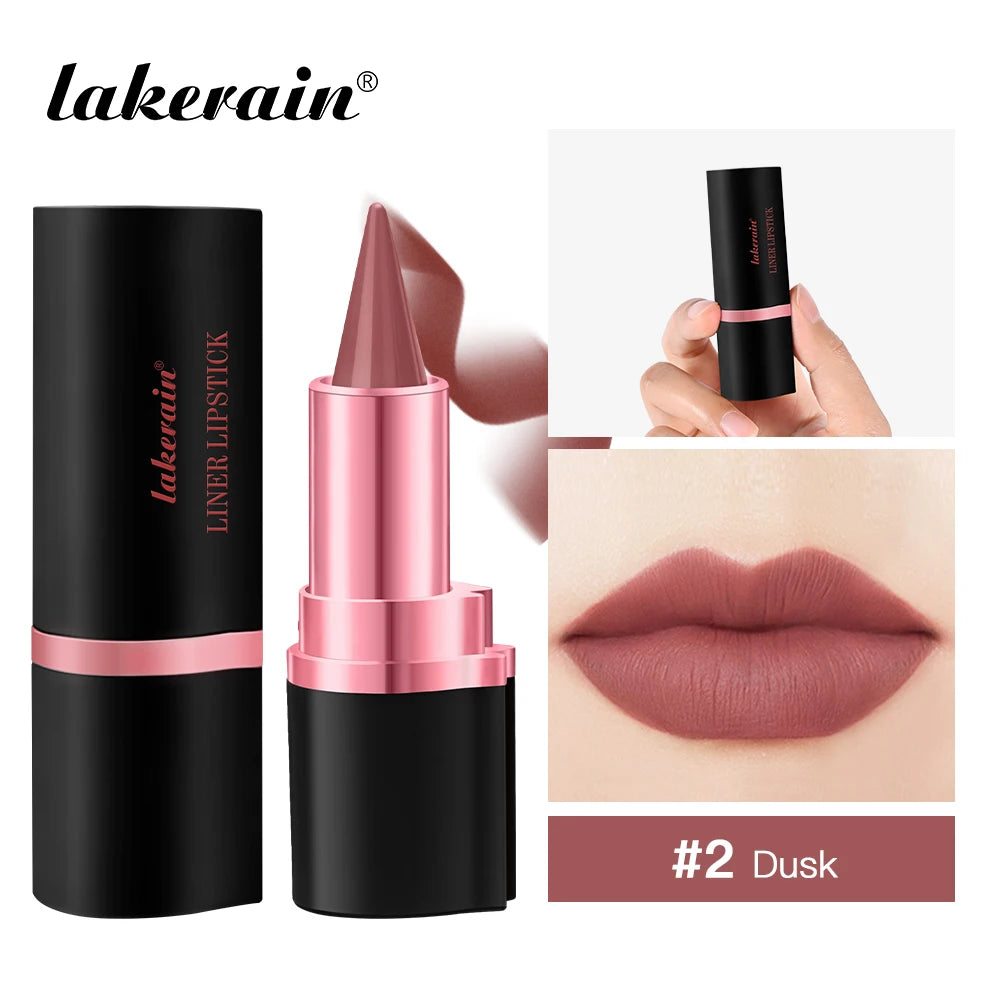 Matte Lip Liner and Lipstick Pen for Long Lasting Waterproof Daily Makeup Look - 31