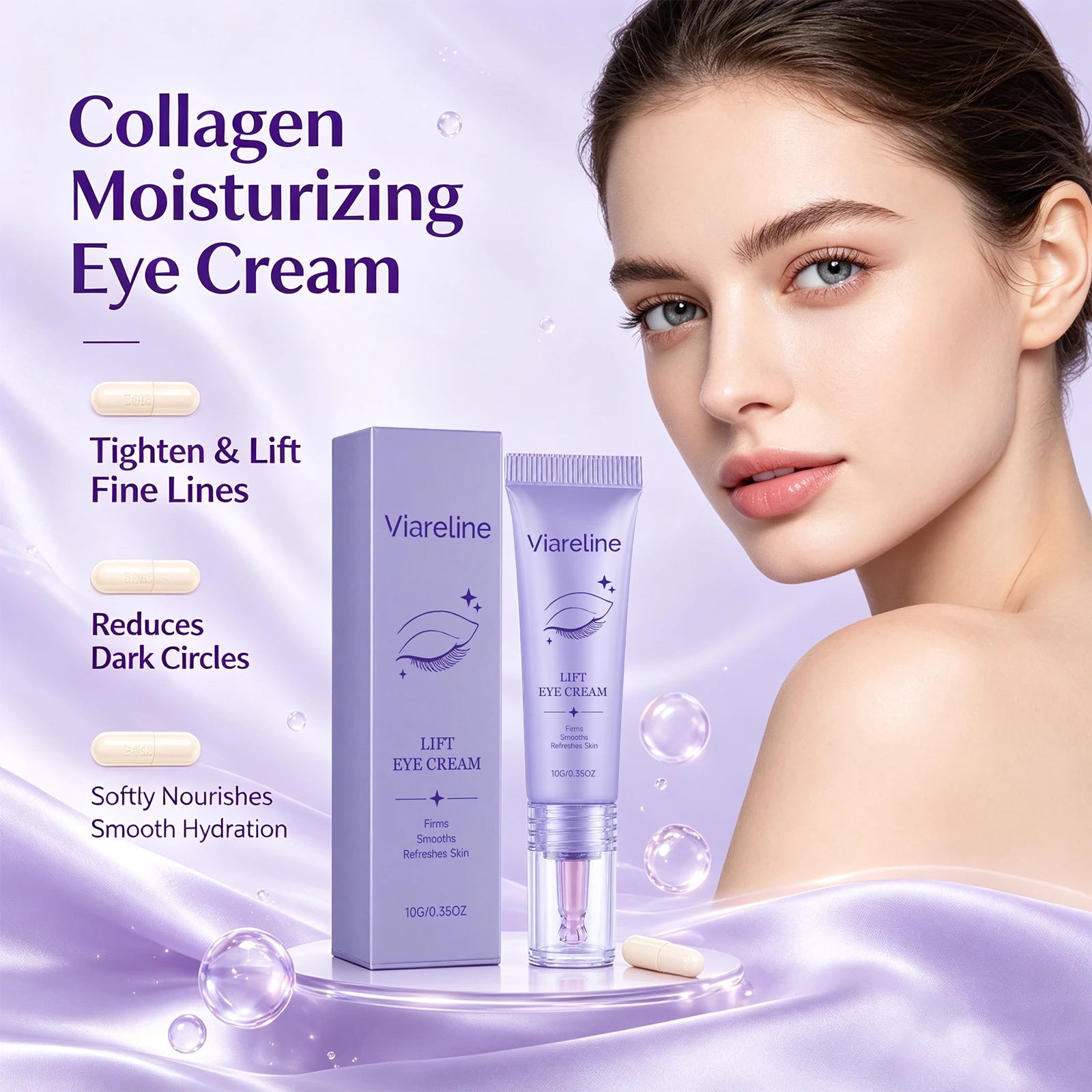 Lift Eye Cream and Firming Essence for Younger Looking Eyes and Daily Care - 5