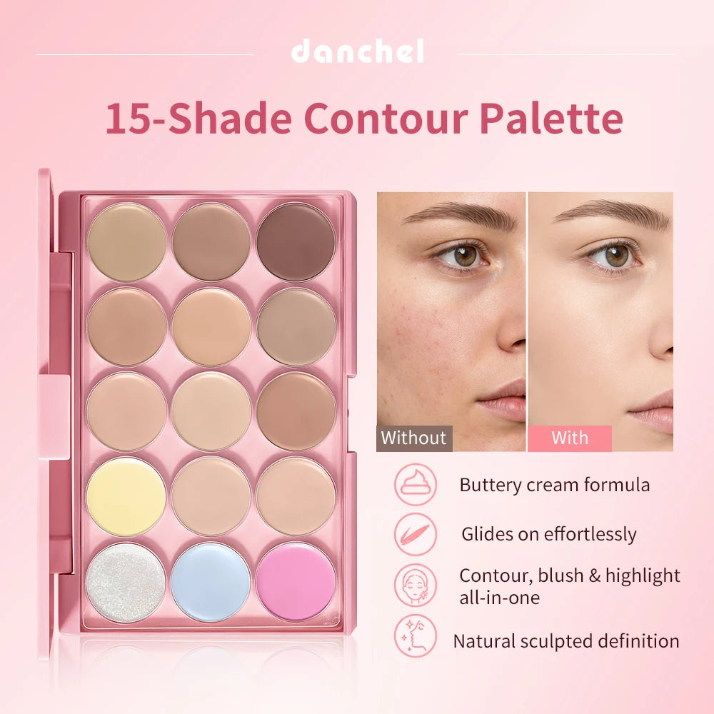 Full Face Makeup Set and Cosmetic Beauty Kit for Beginners and Daily Use