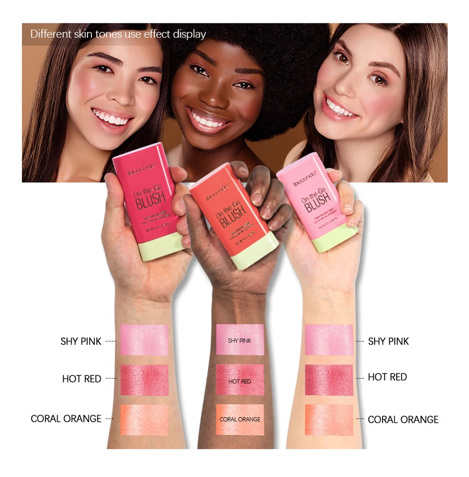 Tinted Moisture Stick and Cream Blush for Natural Daily Makeup Looks