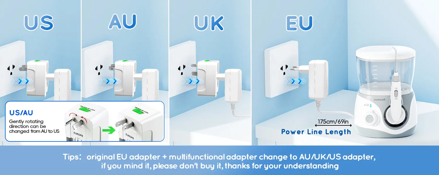 Water Flosser and Oral Irrigator for Deep Teeth Cleaning and Gum Health Care - 17