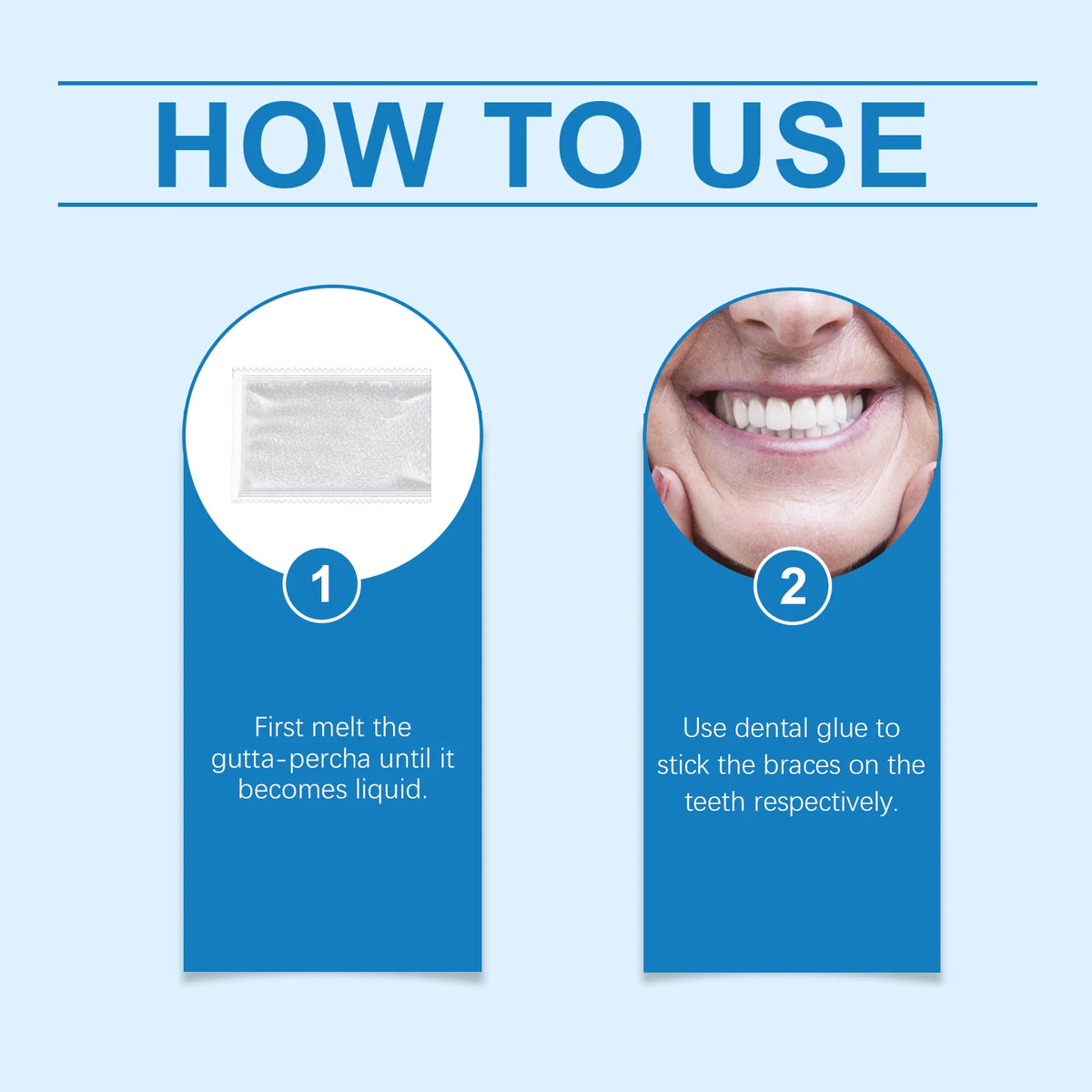 Full Denture Set and Temporary Dental Veneers for Natural Smile and Tooth Restoration