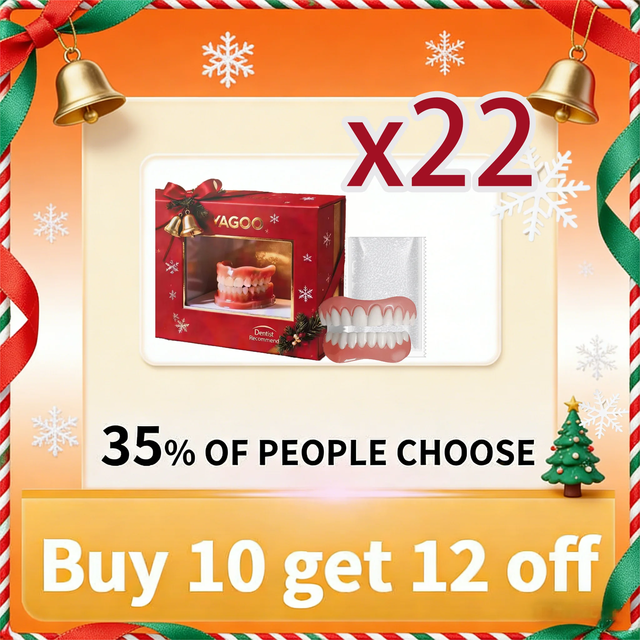 Silicone Dentures and Cosmetic Veneers for Instant Smile Enhancement and Confidence - 11