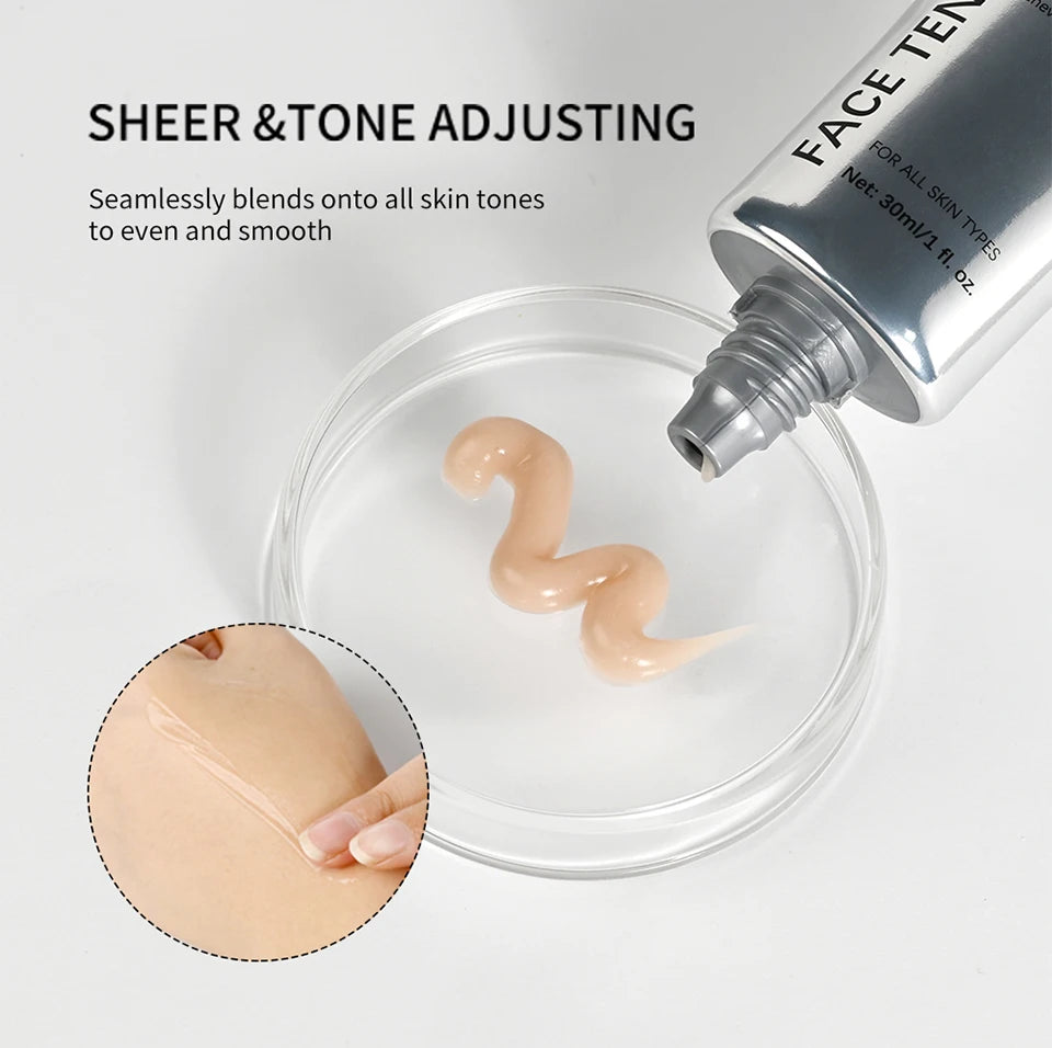 Face Tension Cream and Pore Blurring Primer for Flawless Makeup Application - 13