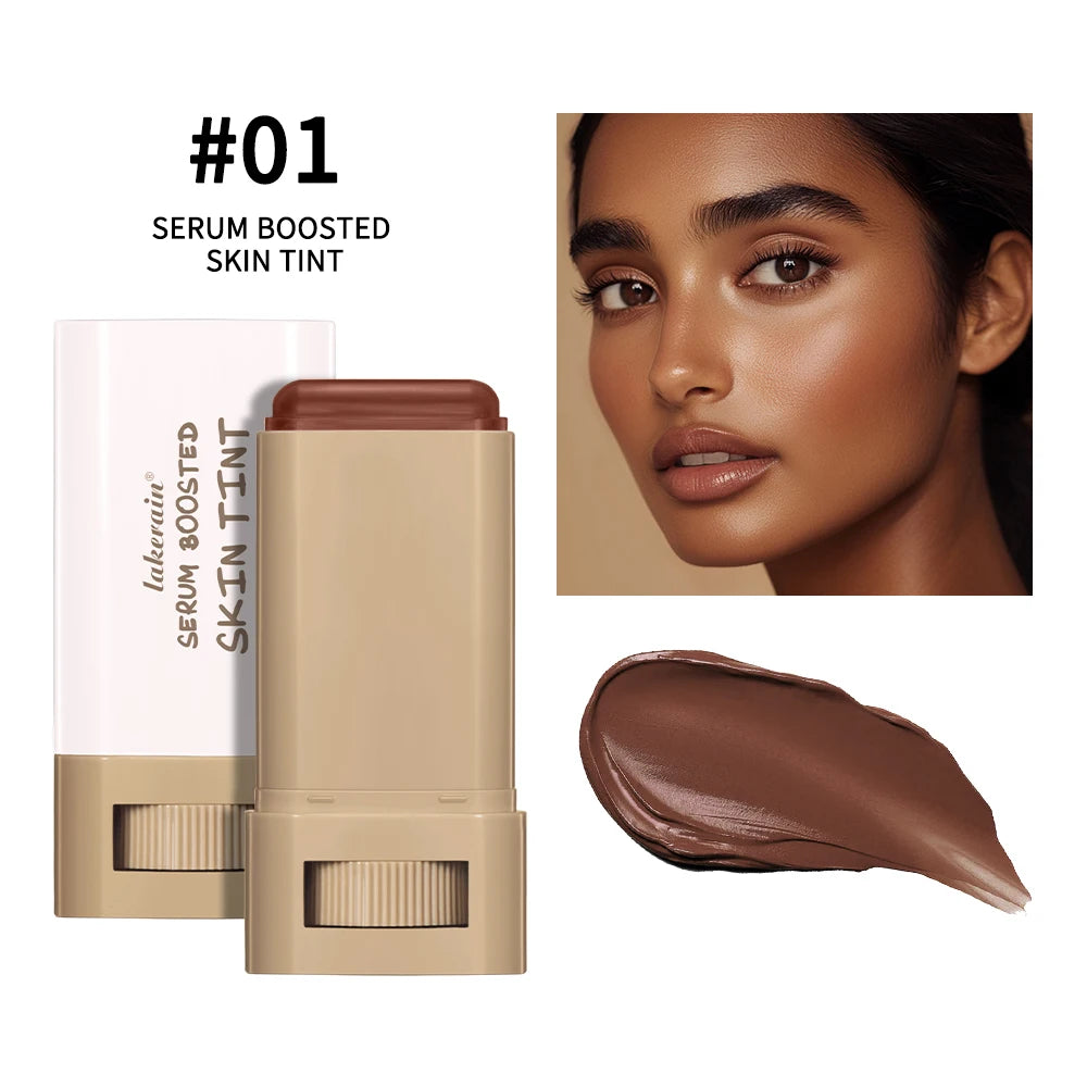 Serum Boosted Skin Tint and Foundation Stick for Radiant Makeup Coverage Daily