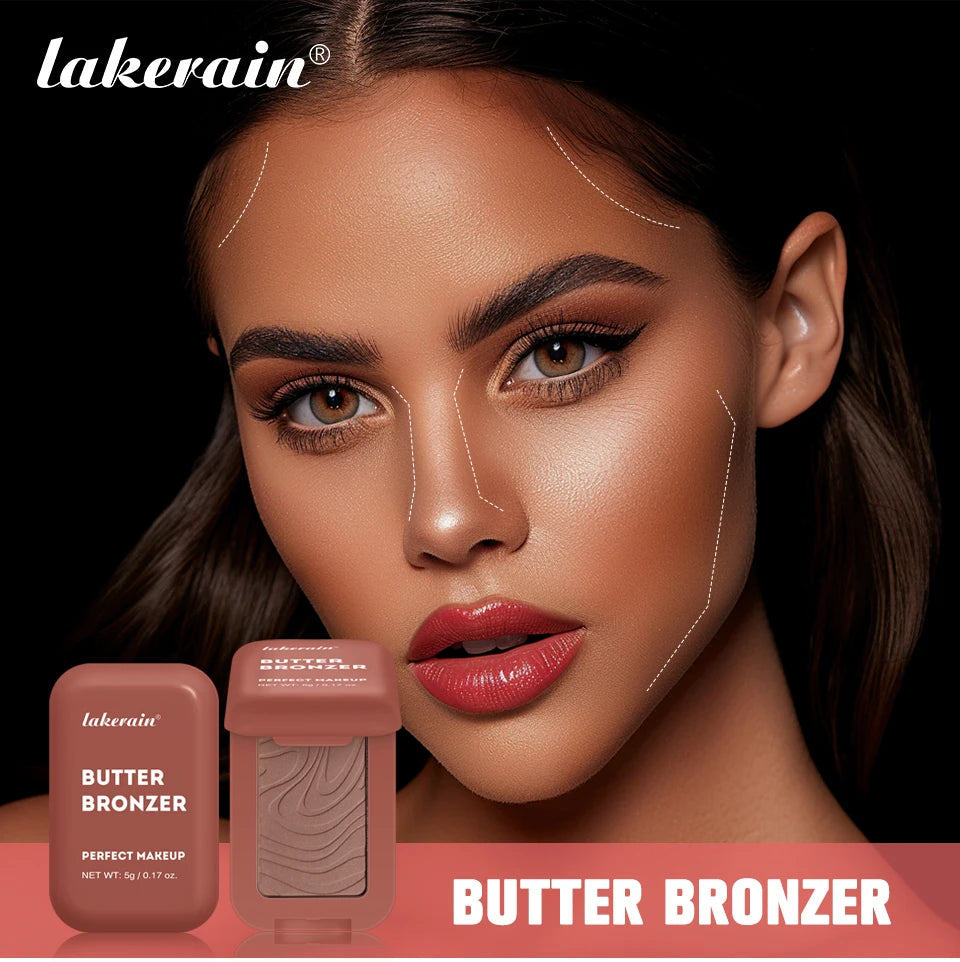 Butter Bronzer and Face Contour Powder for Sculpted Makeup Looks - 7