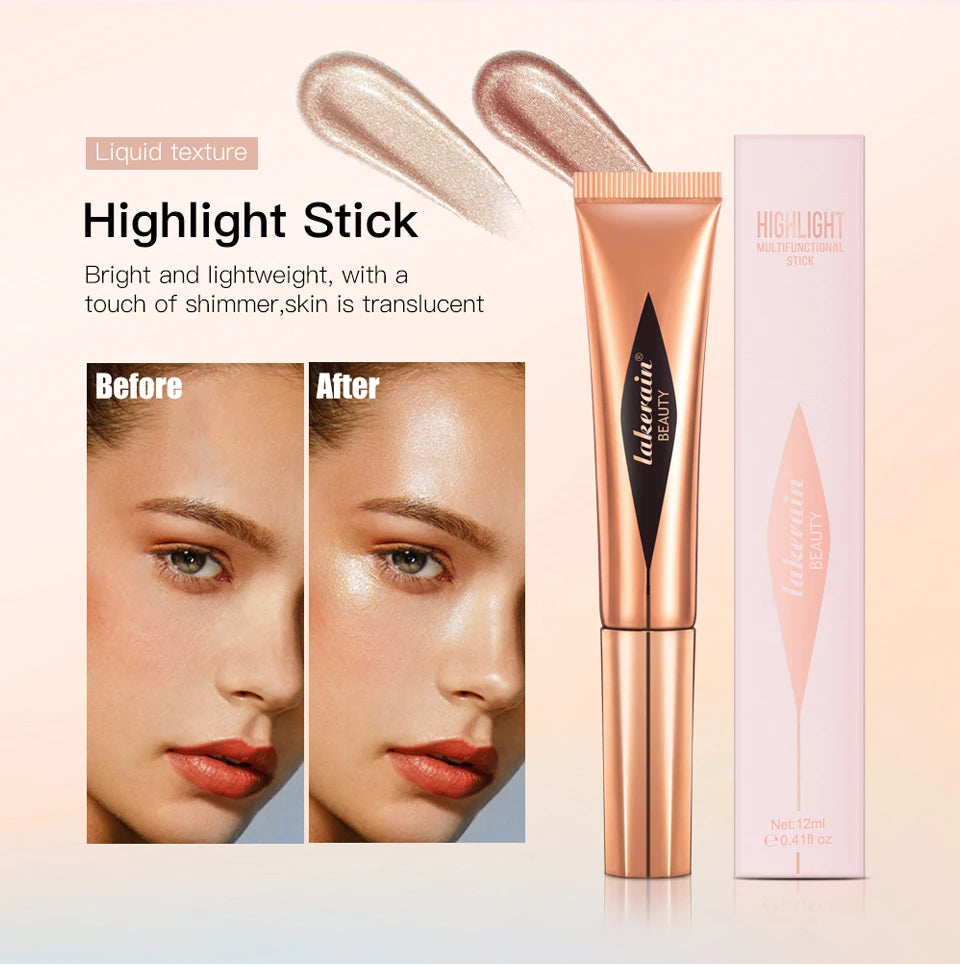 Liquid Face Bronzer and Makeup Contouring Wand for Daily Beauty Routines - 9