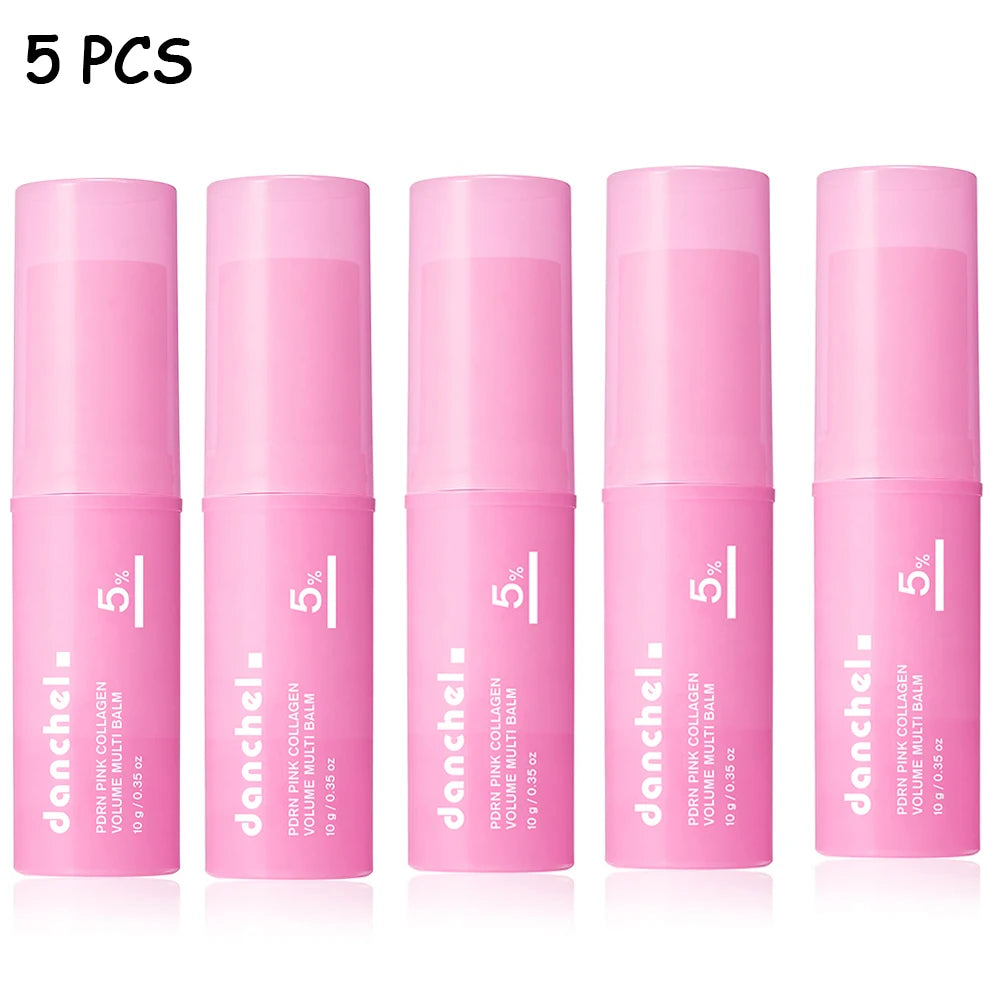 Collagen Multi Balm Stick and Hydrating Face Moisturizer for Daily Skin Care