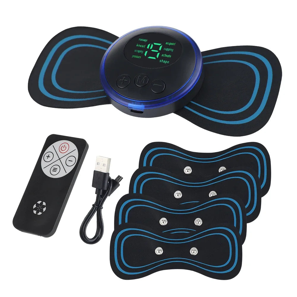 Electric Neck Massager and Body Relaxation Patch for Daily Fatigue Relief