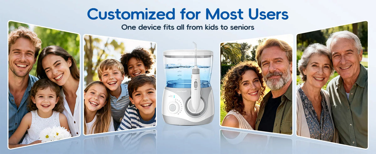 Water Flosser and Oral Irrigator for Deep Teeth Cleaning and Gum Health Care