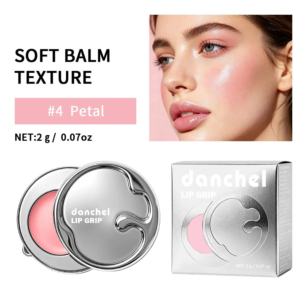 Lip Grip Moisturizing Cream and Natural Blush for Daily Makeup Routine