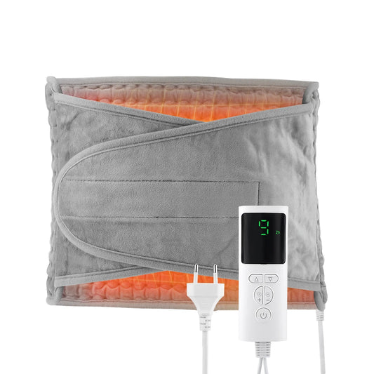 Electric Heating Pad and Thermal Waist Belt for Home and Office Pain Relief