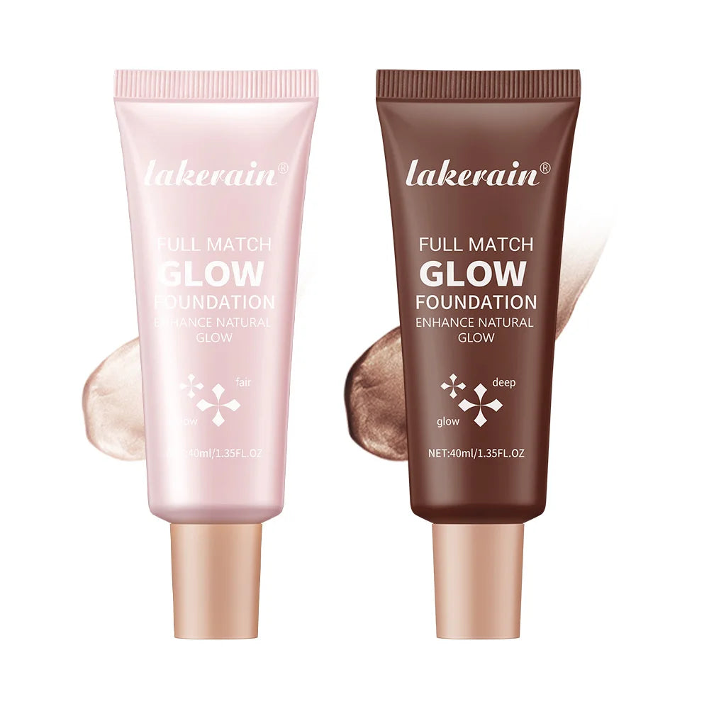 Liquid Glow Foundation and Radiant Skin Enhancer for Natural Daily Makeup Looks - 21