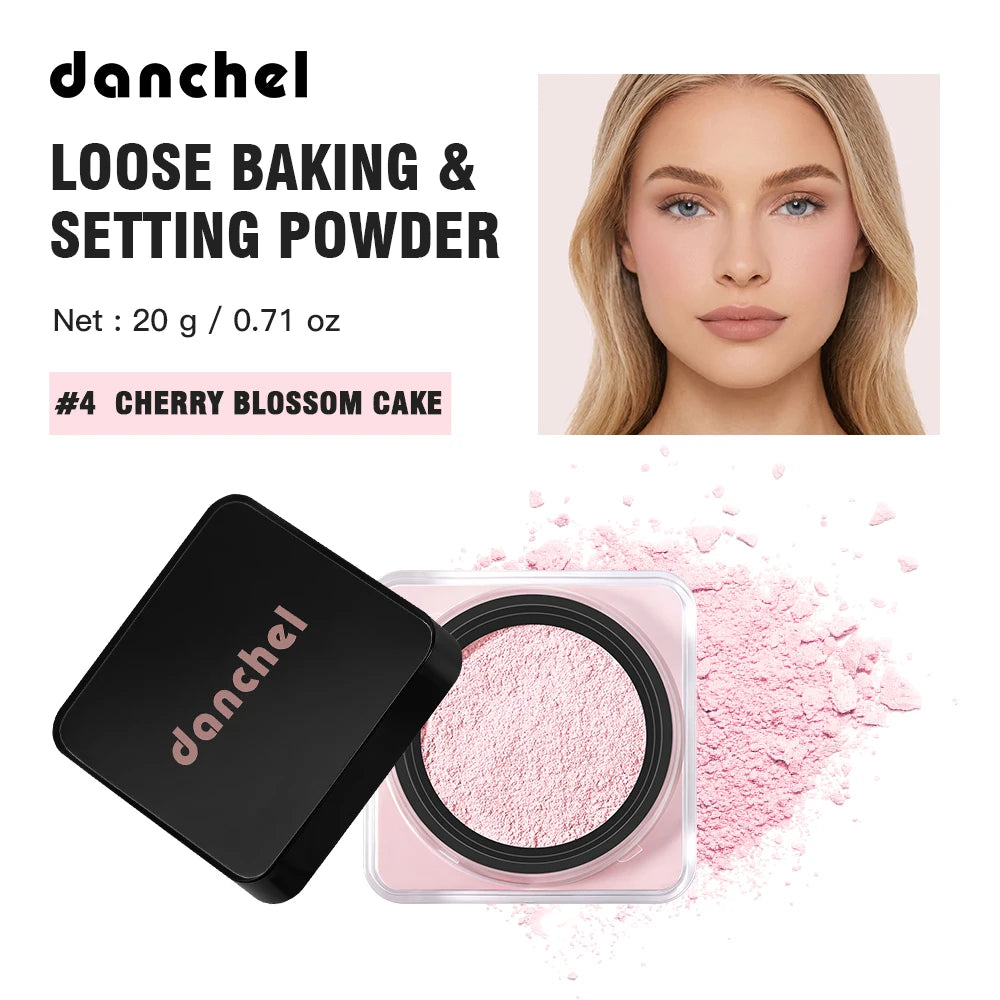 Loose Baking Setting Powder and Face Finishing Makeup for Long Lasting Matte Looks - 24