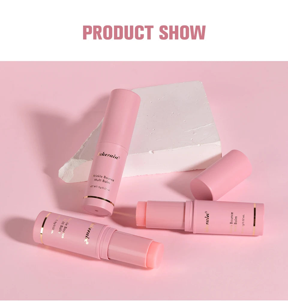 Wrinkle Bounce Multi Balm and Moisturizing Skin Stick for Daily Facial Care