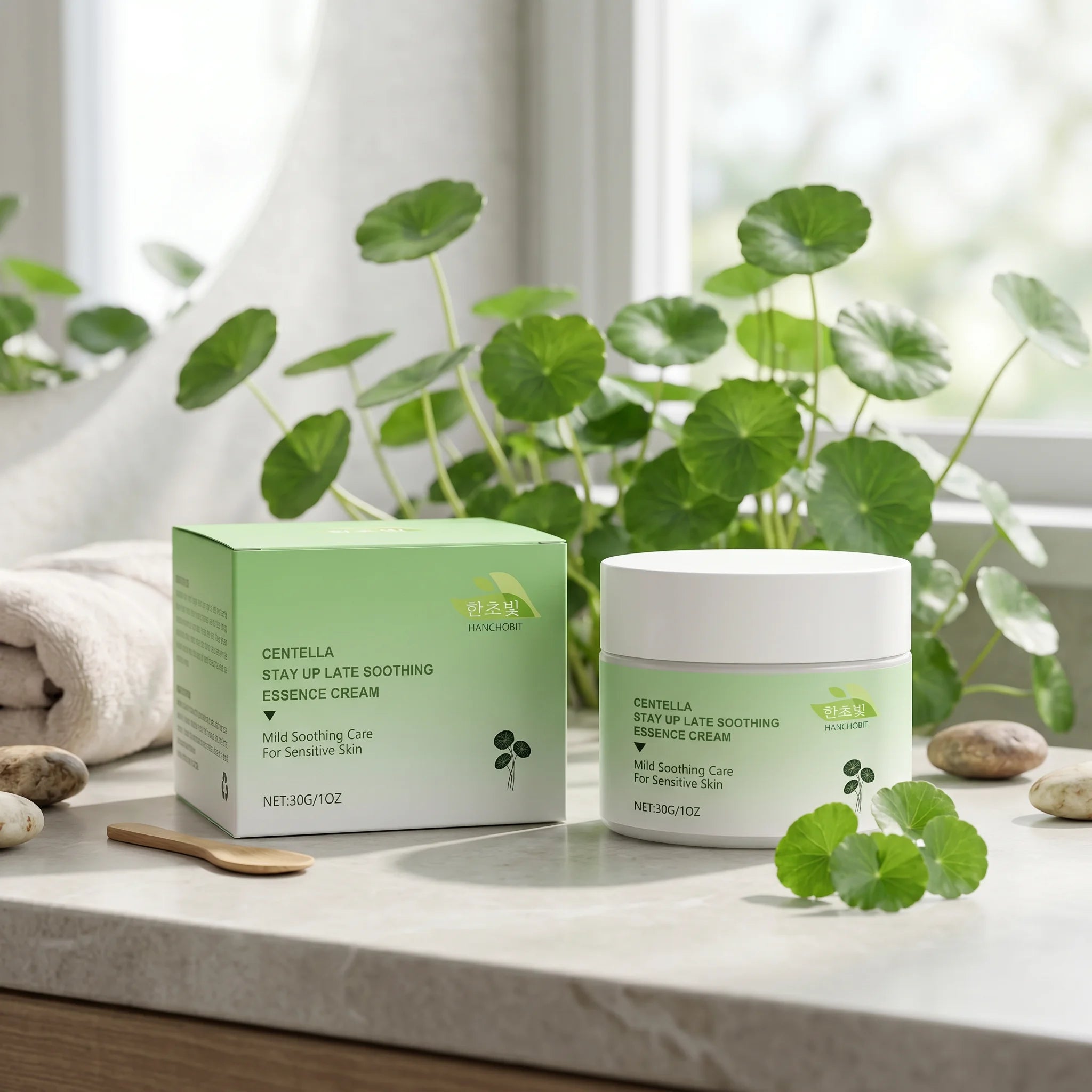 Centella Asiatica Soothing Cream and Calming Moisturizer for Sensitive Skin - 3