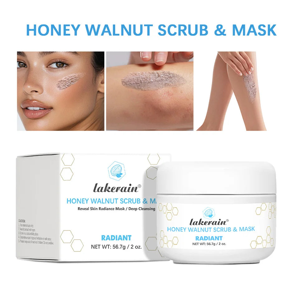 Honey Facial Scrub and Exfoliating Face Mask for Radiant Skin and Deep Cleansing - 9