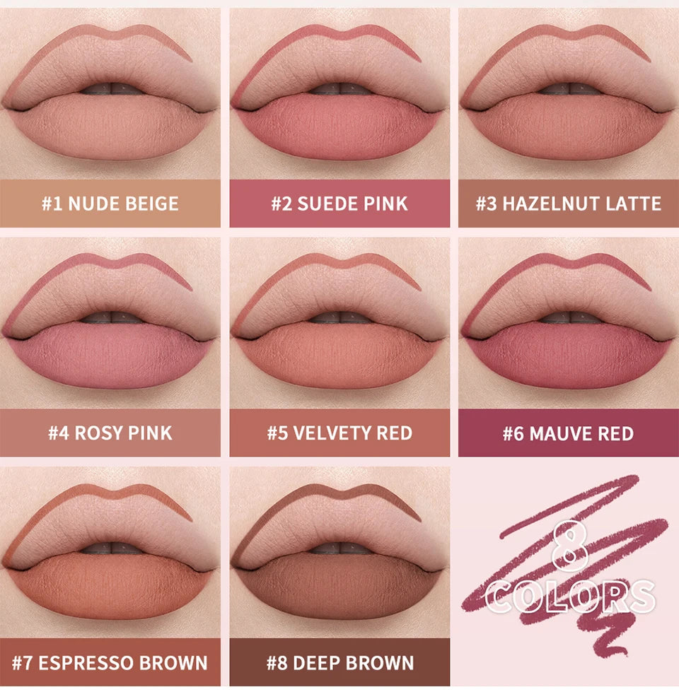 Stain Lip Liner and Matte Contour Pen for long lasting everyday lip shaping - 8