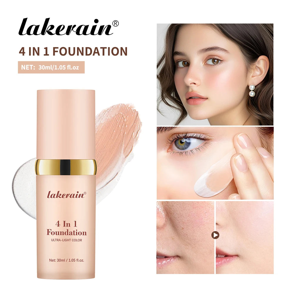 Color Changing Foundation and Face Concealer for Daily Makeup and Sun Protection - 1