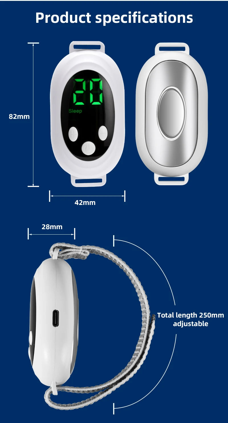 Palm Sleep Massager and Insomnia Relief Device for Better Sleep and Relaxation