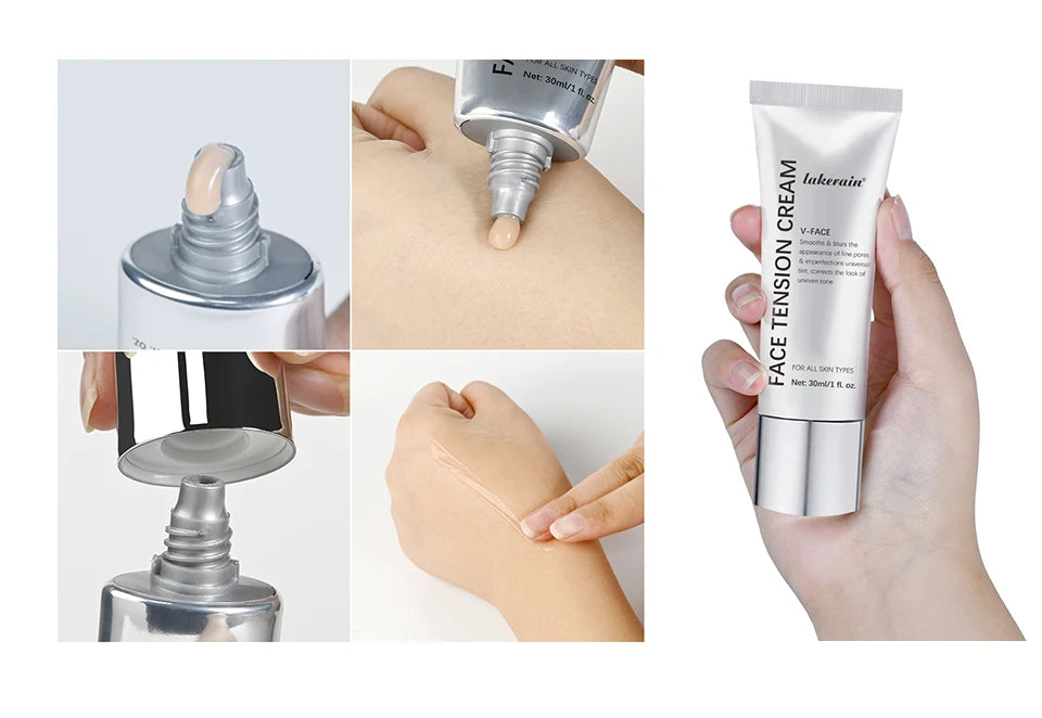 Face Tension Cream and Pore Blurring Primer for Flawless Makeup Application - 17