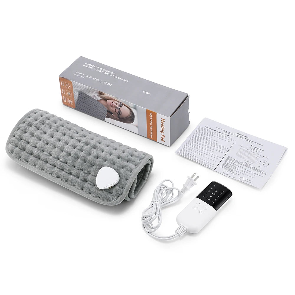 Electric Heating Pad and Thermal Warming Mat for Home and Office Pain Relief - 16
