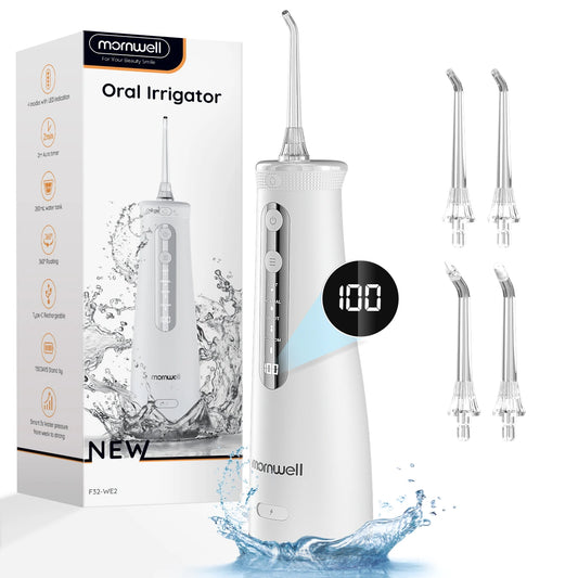 Electric Oral Irrigator and Water Flosser for Daily Dental Teeth Cleaning