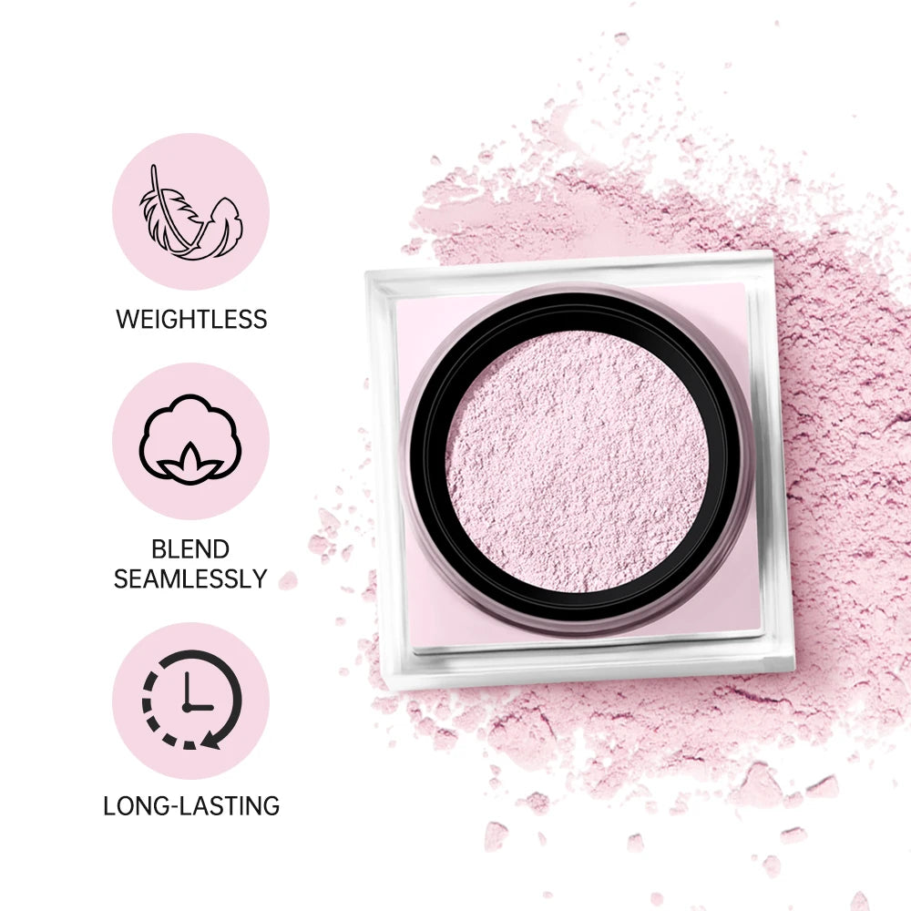 Matte Loose Baking Powder and Finishing Dust for Daily Makeup Oil Control
