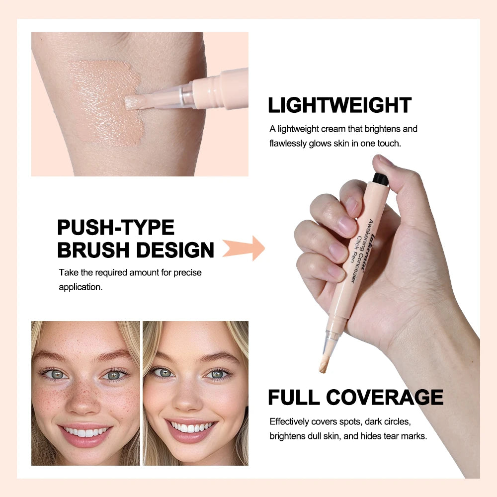 Awakening Concealer Click Pen and Brightening Makeup Pencil for Daily Routine - 3