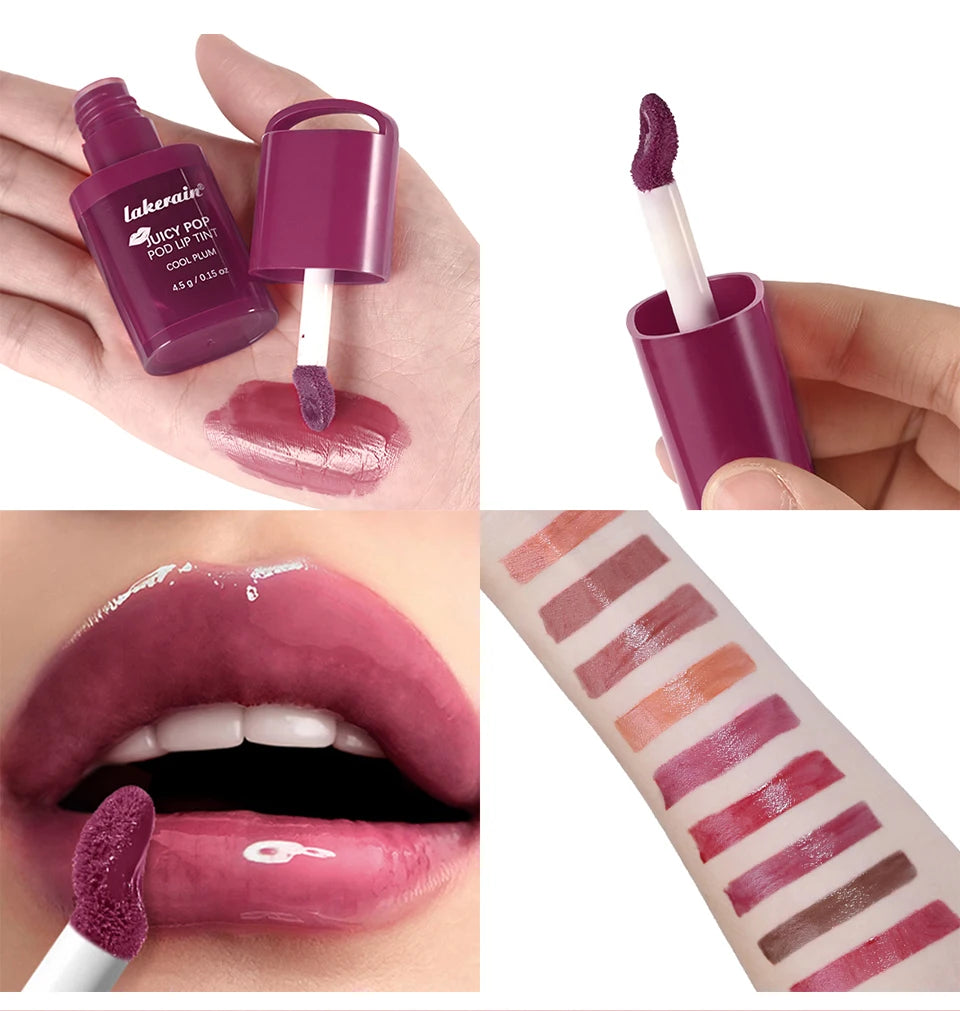 Juicy Pop Pod Lip Tint and Moisturizing Gloss for Daily Hydrating Makeup - 16