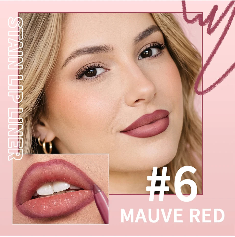 Stain Lip Liner and Matte Contour Pen for long lasting everyday lip shaping - 9