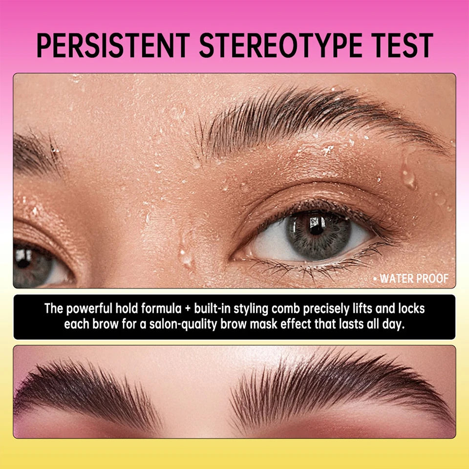 Brow Lamination Gel and Eyebrow Styling Glue for Long Lasting Defined Brows - 14