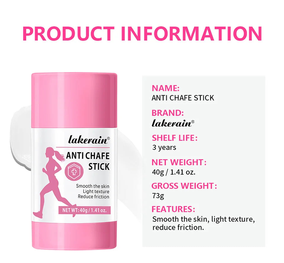 Anti Chafe Stick and Friction Relief Balm for Daily Movement and Sports - 17