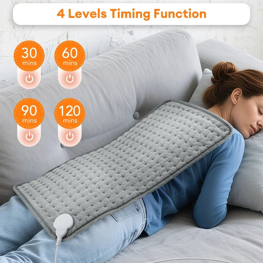 Electric Heating Pad and Heated Mat for Pain Relief during Cold Winter Days - 2