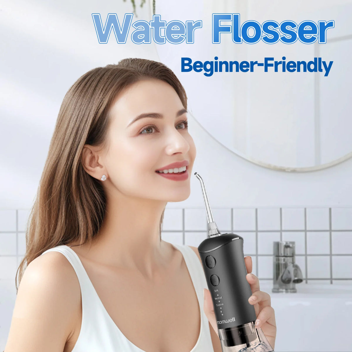 Portable Water Flosser and Dental Oral Irrigator for Daily Teeth Cleaning