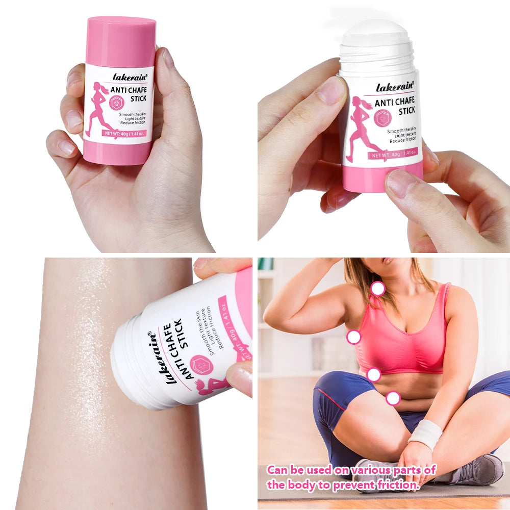 Anti Chafe Stick and Friction Relief Balm for Daily Movement and Sports